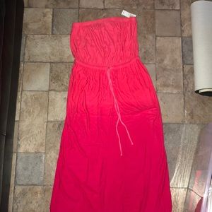 Ombré maxi dress